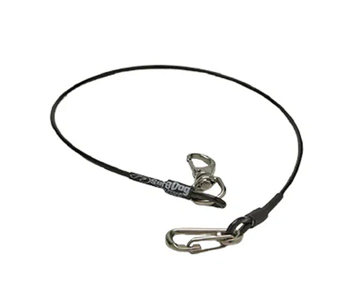 Chew Proof Dog Leash - Black