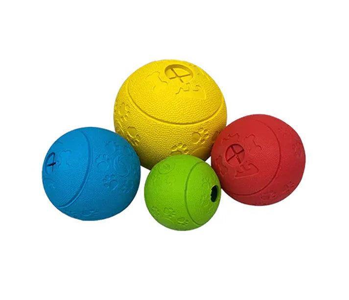 Dog Ball Feeders - Rubber 3 Sizes